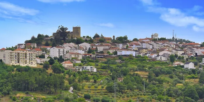 Framed Print : View over Belmonte and his castle Print, Portugal Framed Print : View over Belmonte and his castle Print, Portugal