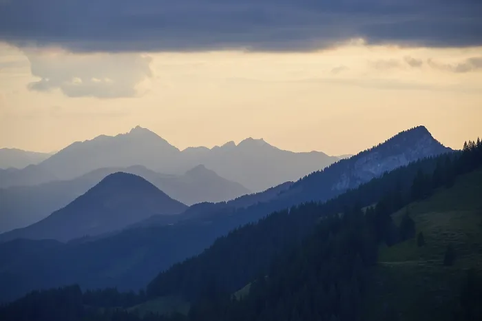 Framed Print : View from Breitenstein to Wendelstein and Spitzstein Print, Chiemgau Alps Framed Print : View from Breitenstein to Wendelstein and Spitzstein Print, Chiemgau Alps