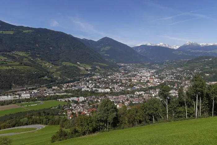 Framed Print : View of Brixen in the Eisack Valley Print, Italy Framed Print : View of Brixen in the Eisack Valley Print, Italy
