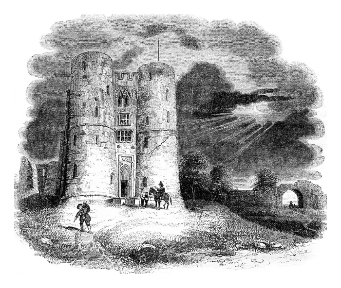 Framed Print : View from the Castle of Coventry, 1837 Print Framed Print : View from the Castle of Coventry, 1837 Print
