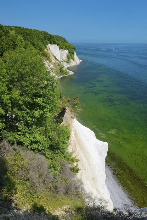 Framed Print : Jasmund National Park Chalk Cliffs Print, Germany Framed Print : Jasmund National Park Chalk Cliffs Print, Germany