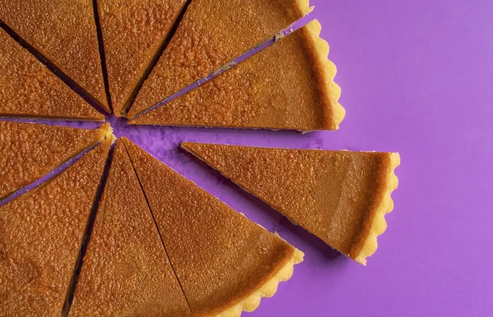 Framed Print : Above View of a Cut Pumpkin Pie Print Framed Print : Above View of a Cut Pumpkin Pie Print