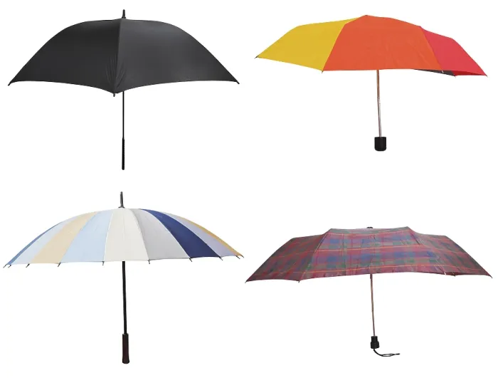 Framed Print : Side View of Four Open Umbrellas Print Framed Print : Side View of Four Open Umbrellas Print