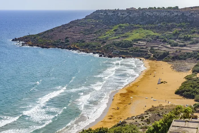 Framed Print : Ramla Bay Beach Print, Gozo, Malta Framed Print : Ramla Bay Beach Print, Gozo, Malta