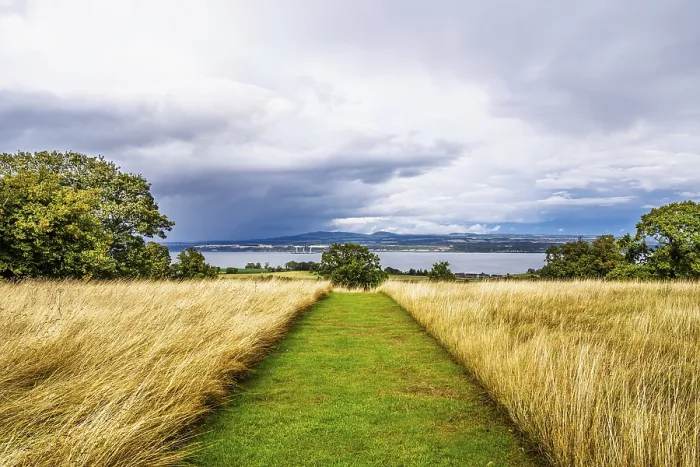 Framed Print : View of Forth Estuary Print, Scotland Framed Print : View of Forth Estuary Print, Scotland