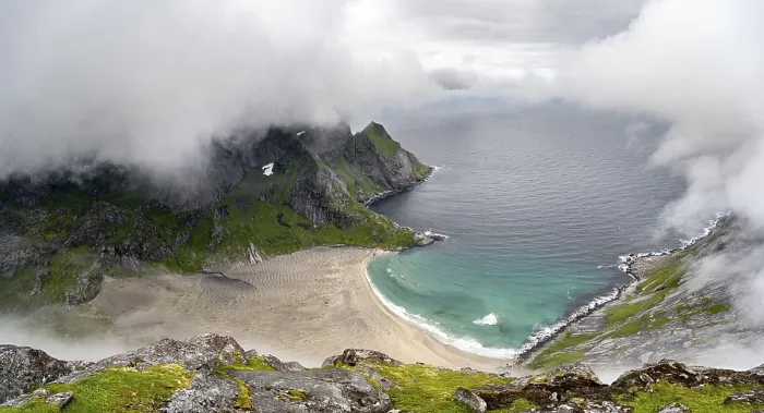 Framed Print : Lofoten Landscape Print Framed Print : Lofoten Landscape Print