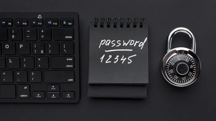 Framed Print : High-Quality Top View Lock with Password Keyboard Print Framed Print : High-Quality Top View Lock with Password Keyboard Print