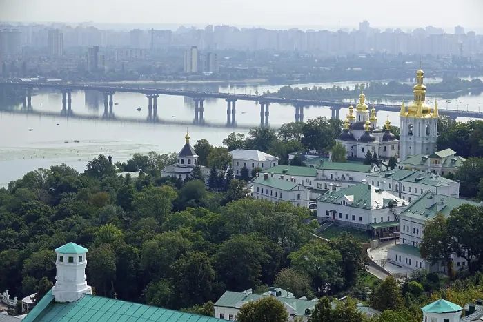 Framed Print : View of Lower Lavra Monastery Complex Print, Kiev, Ukraine Framed Print : View of Lower Lavra Monastery Complex Print, Kiev, Ukraine
