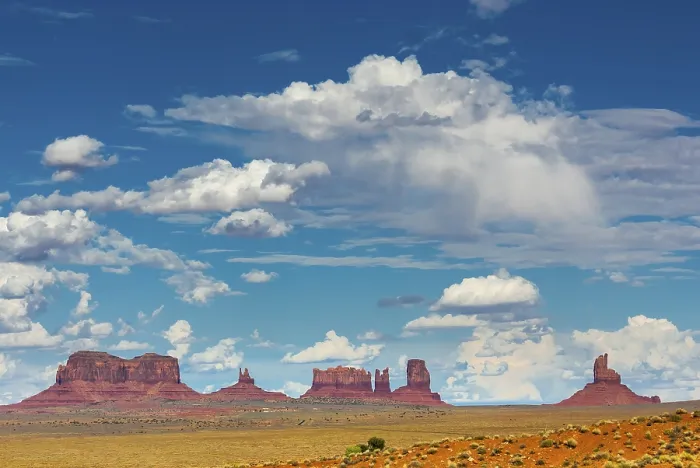 Framed Print : Monument Valley Cloudy Sky Print, Utah, USA Framed Print : Monument Valley Cloudy Sky Print, Utah, USA