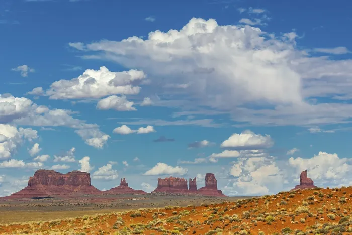 Framed Print : Monument Valley Cloudy Sky Print, Utah USA Framed Print : Monument Valley Cloudy Sky Print, Utah USA