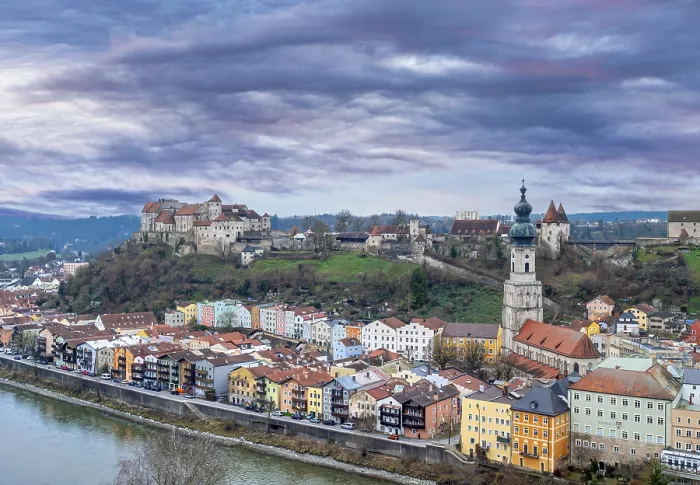 Framed Print : Burghausen Castle Print Framed Print : Burghausen Castle Print