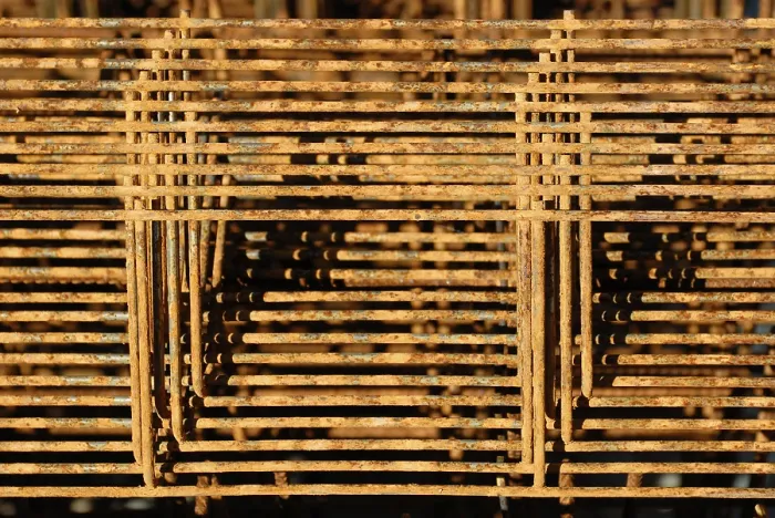 Framed Print : Rusty Rebars Detail View Print Framed Print : Rusty Rebars Detail View Print