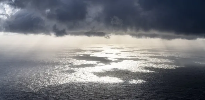 Framed Print : Pacific View over the Sea with Clouds Print Framed Print : Pacific View over the Sea with Clouds Print