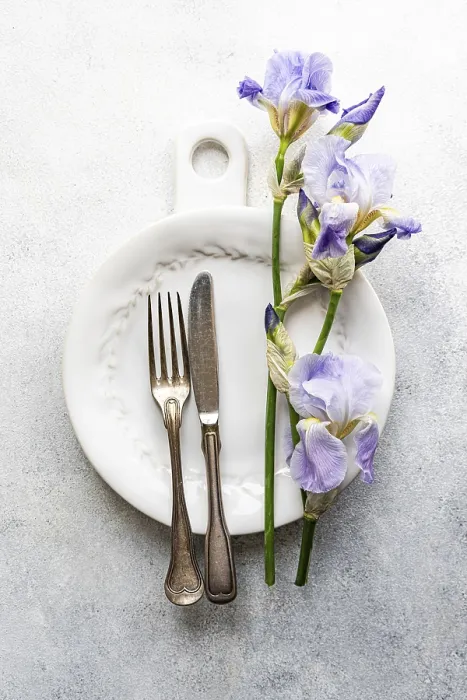 Framed Print : Elegant Table Setting Print Framed Print : Elegant Table Setting Print