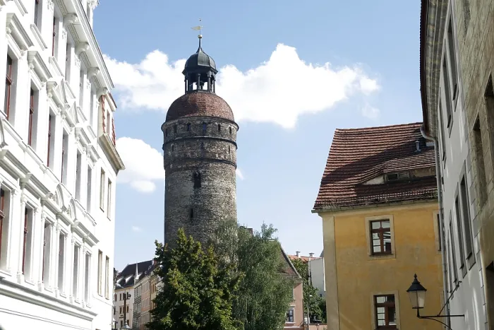 Framed Print : View of St Nicolas Tower Print, Goerlitz, Germany Framed Print : View of St Nicolas Tower Print, Goerlitz, Germany