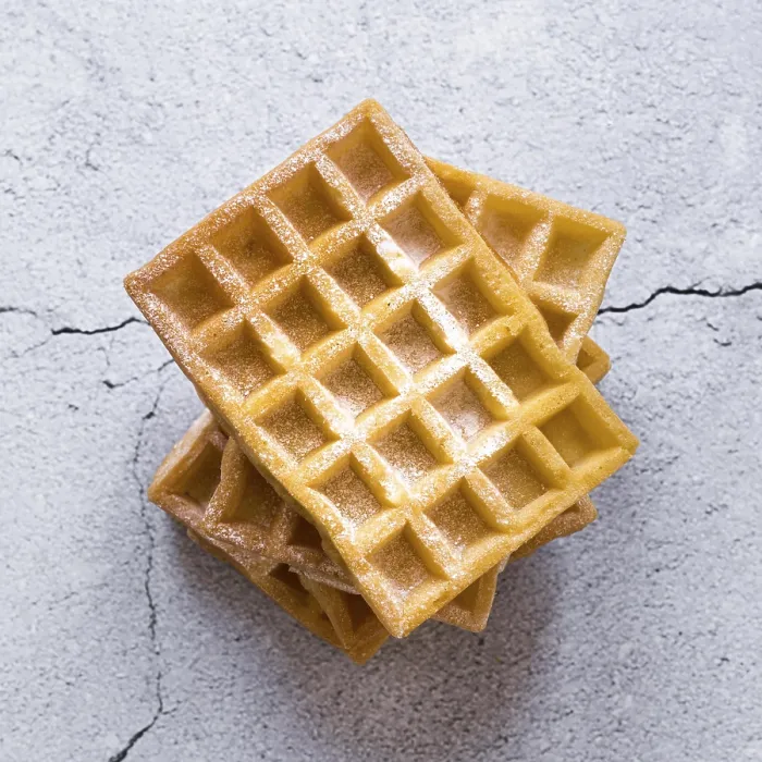 Framed Print : Concrete Waffle Pattern Print