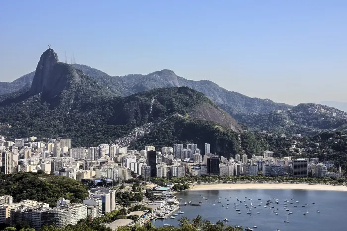 Framed Print : View from the Sugarloaf Mountain Print, Rio de Janeiro Framed Print : View from the Sugarloaf Mountain Print, Rio de Janeiro