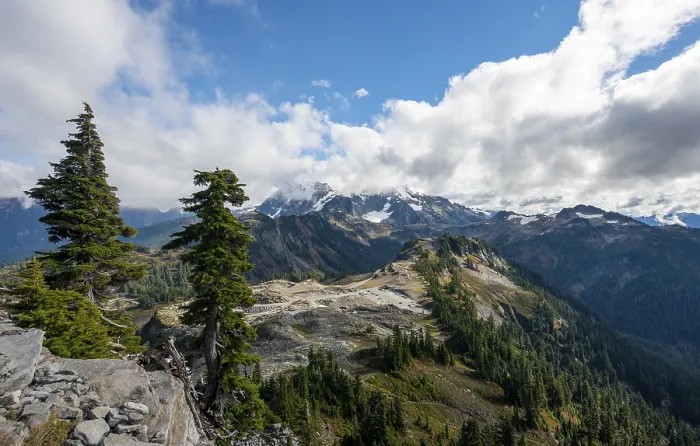 Framed Print : View from Table Mountain Print, Mt. Shuksan, Washington Framed Print : View from Table Mountain Print, Mt. Shuksan, Washington