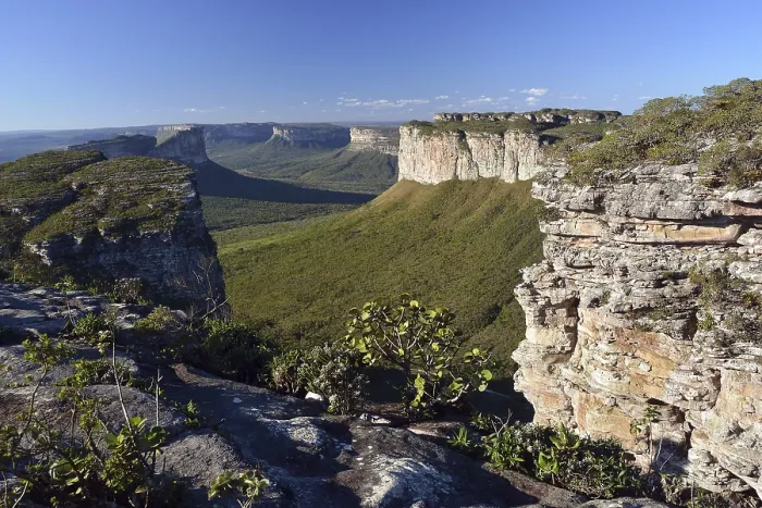 Framed Print : View from Table Mountain, Chapada Diamantina, Brazil Print Framed Print : View from Table Mountain, Chapada Diamantina, Brazil Print