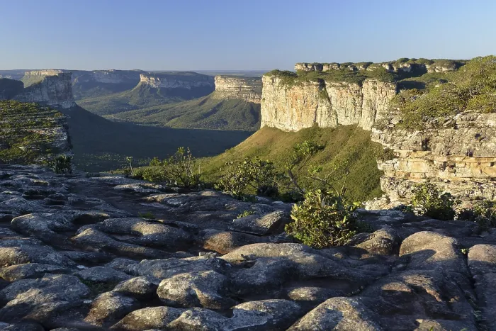 Framed Print : View from Table Mountain Print, Chapada Diamantina, Brazil