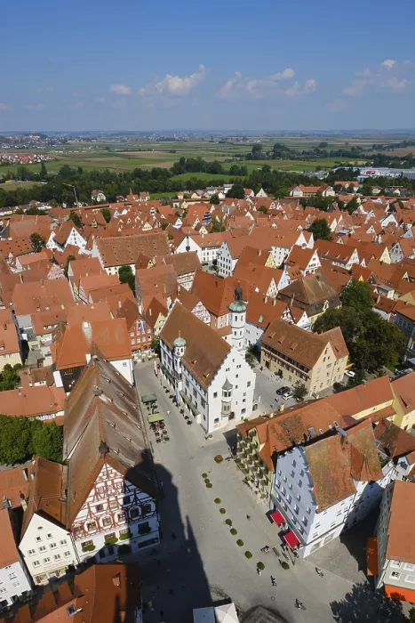 Framed Print : View from the Tower Daniel Print, Nordlingen, Germany Framed Print : View from the Tower Daniel Print, Nordlingen, Germany
