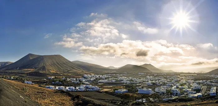 Framed Print : View of Uga, La Geria, Lanzarote Print Framed Print : View of Uga, La Geria, Lanzarote Print