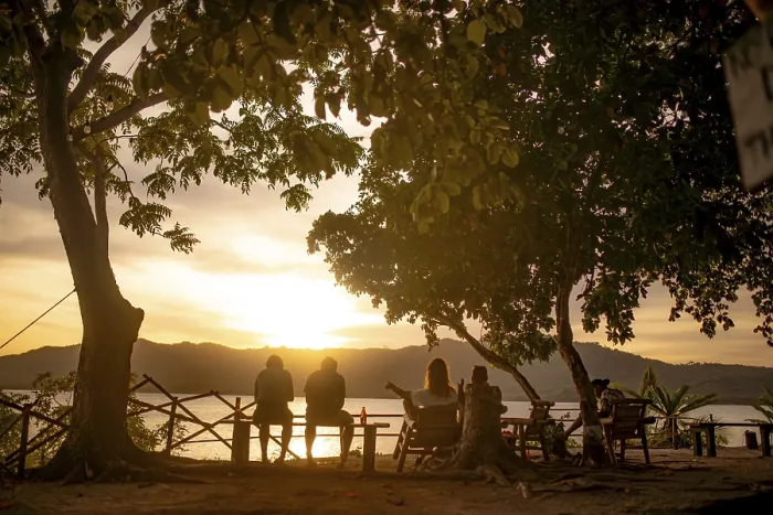 Framed Print : Rural Sunset Scene Print, Philippines Framed Print : Rural Sunset Scene Print, Philippines