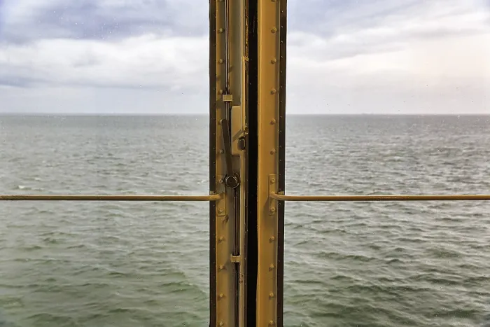 Framed Print : Ferry View Print, Schleswig-Holstein Coast
