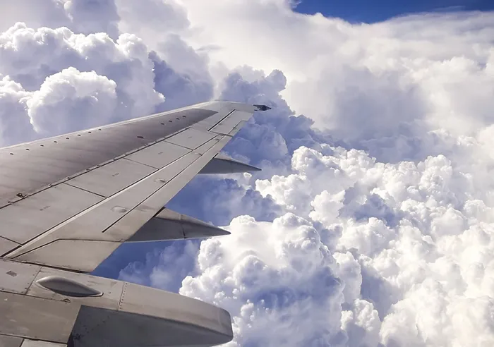 Framed Print : View from a Passenger Plane Window Print Framed Print : View from a Passenger Plane Window Print