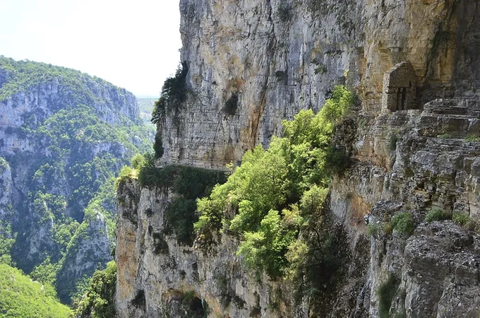 Framed Print : Vikos Gorge in Greece Print Framed Print : Vikos Gorge in Greece Print