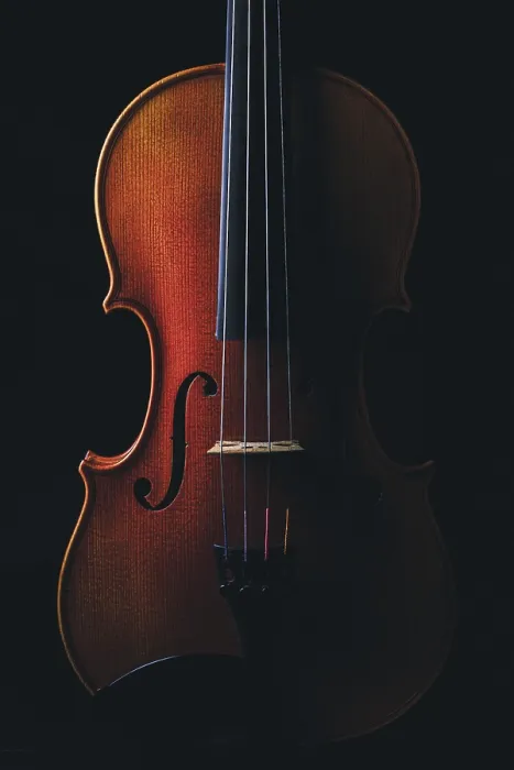 Framed Print : Violin Print on Black Background Framed Print : Violin Print on Black Background