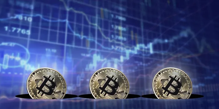 Framed Print : Virtual Cryptocurrency Concept Print - Three Bitcoin Coins Framed Print : Virtual Cryptocurrency Concept Print - Three Bitcoin Coins
