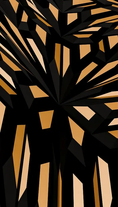 Framed Print : Black and Gold Geometric Pattern Print Framed Print : Black and Gold Geometric Pattern Print