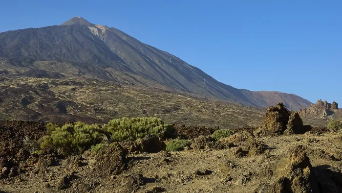 Framed Print : Volcanic Landscape Print with Mount Teide, Tenerife, Spain Framed Print : Volcanic Landscape Print with Mount Teide, Tenerife, Spain
