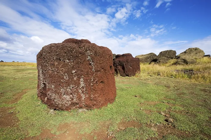 Framed Print : Volcanic Rock Print at Easter Island Framed Print : Volcanic Rock Print at Easter Island