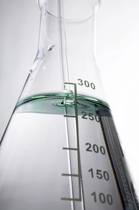 Framed Print : Volumetric Flask Laboratory Print Framed Print : Volumetric Flask Laboratory Print