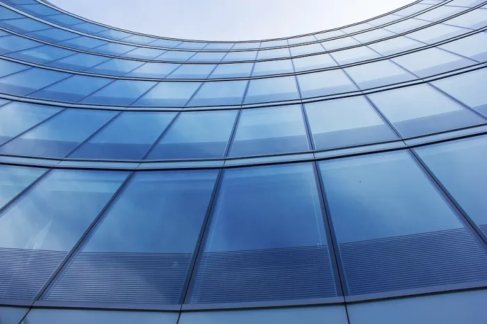 Framed Print : Modern Building Reflection Print Framed Print : Modern Building Reflection Print