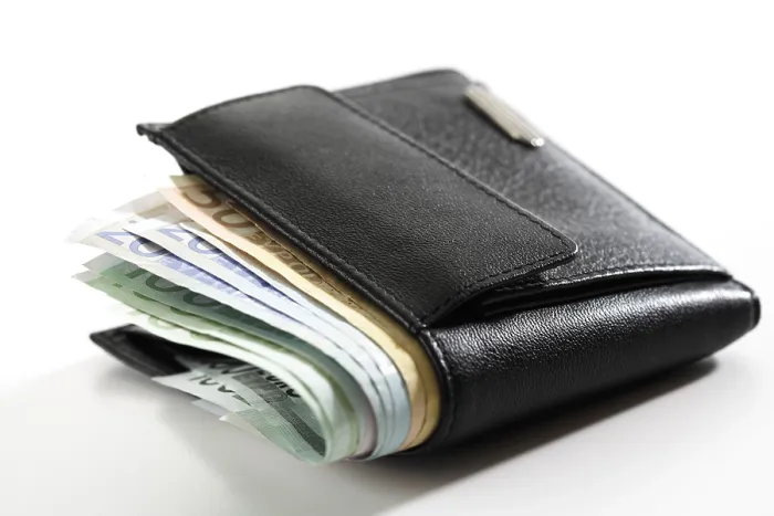 Framed Print : Wallet with notes Print Framed Print : Wallet with notes Print
