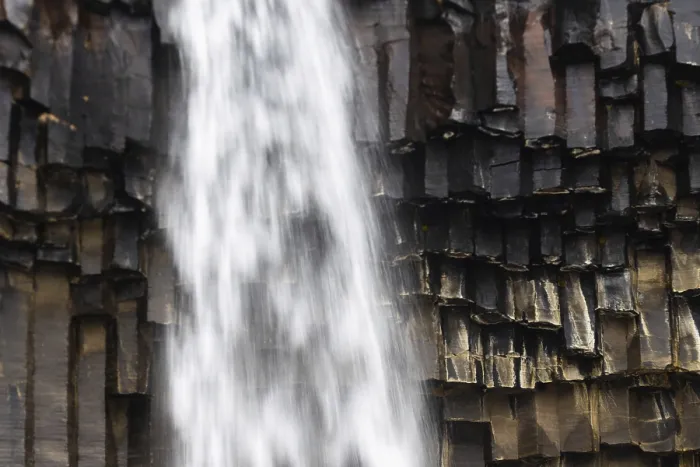 Framed Print : Svartifoss Waterfall Basalt Columns Print, Iceland Framed Print : Svartifoss Waterfall Basalt Columns Print, Iceland