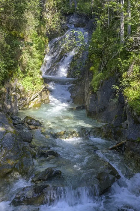 Framed Print : Waterfall at Ulnhutte, WeiBpriach Print Framed Print : Waterfall at Ulnhutte, WeiBpriach Print