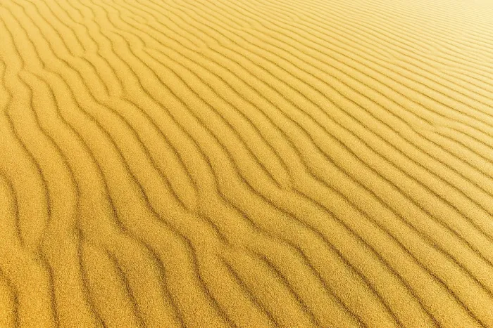 Framed Print : Namib Desert Wave Pattern Print