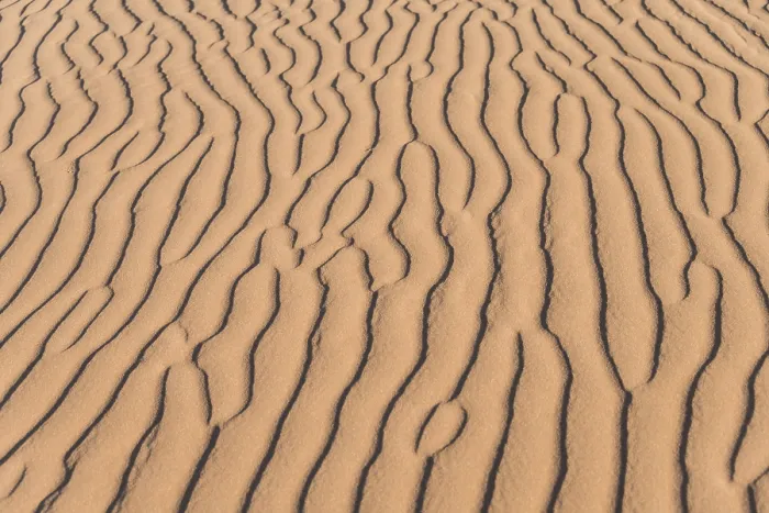 Framed Print : Sossusvlei Wave Pattern Print, Namibia