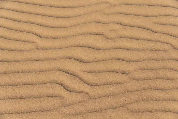 Framed Print : Sossusvlei Wave Pattern Sand Print, Namibia
