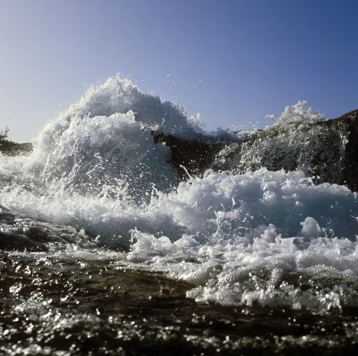 Framed Print : Wave, Stream, Norway Print Framed Print : Wave, Stream, Norway Print
