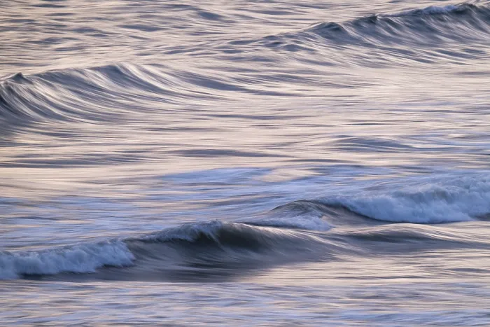 Framed Print : Waves, Long Exposure Print, Sndervig Beach Framed Print : Waves, Long Exposure Print, Sndervig Beach