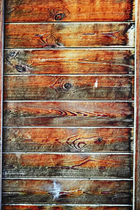 Framed Print : Weathered Hardwood Print - Vertical Image