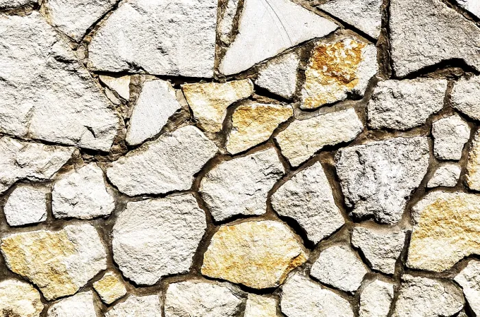 Framed Print : Weathered Stone Wall Print - Rough Texture Background