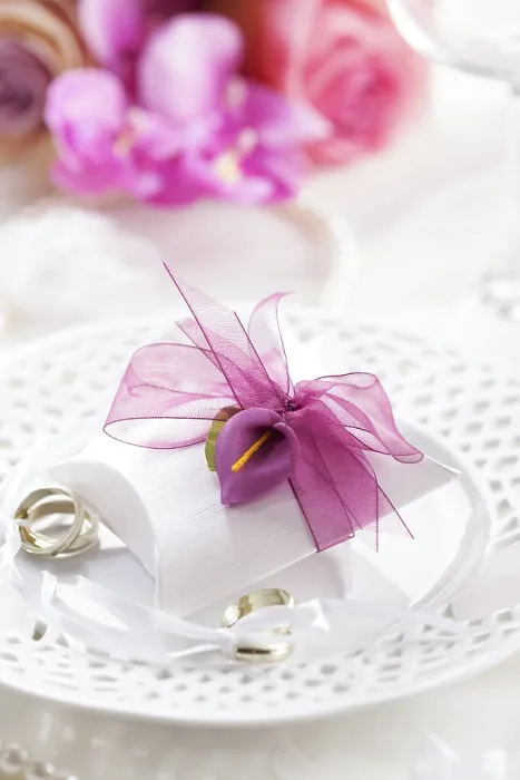 Framed Print : Wedding Place Setting Print with Gift Framed Print : Wedding Place Setting Print with Gift
