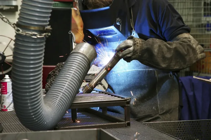 Framed Print : Welder Print in Action Framed Print : Welder Print in Action