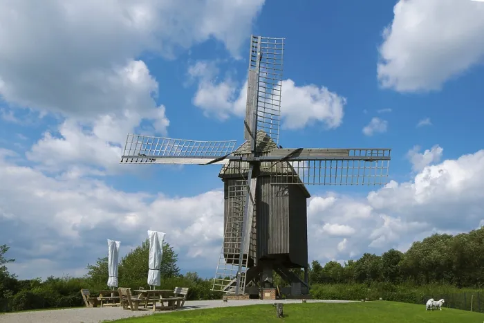 Framed Print : Weseke Windmill Print, Germany Framed Print : Weseke Windmill Print, Germany
